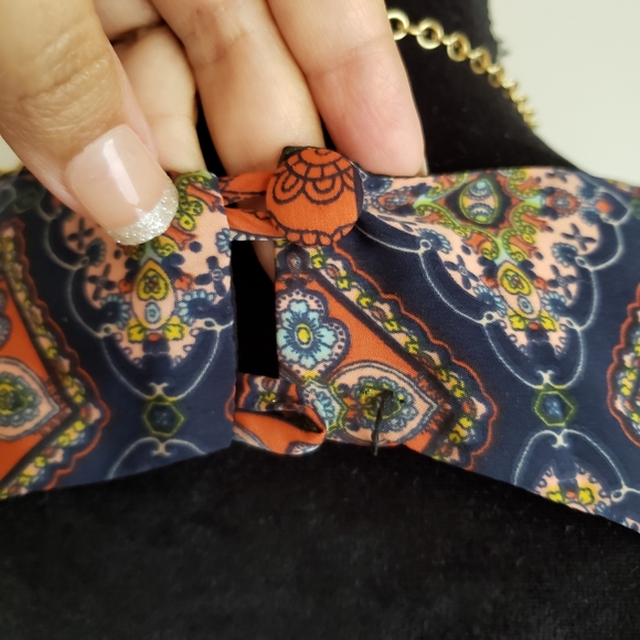 Alice Moon trelis print fit and flare dress size S - Picture 2 of 7